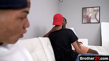 Preview 2 of Khahakameel - The twins are fucking and their stepbrother is watching