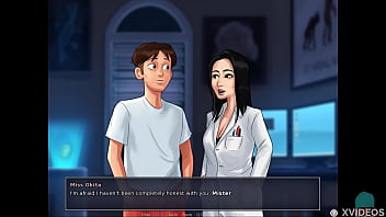 Preview 2 of Tribet Amazon Junggle - SUMMERTIME SAGA #32 &bull_ Hot asian teacher jerks student off