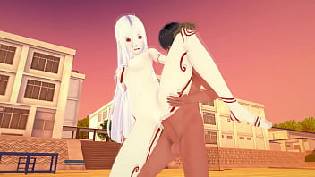 Preview 4 of Turbanli Mini Etekli Porno - Deadman Wonderland - Sex with Shiro - Hentai
