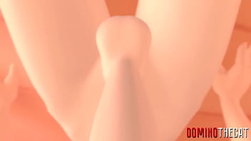 Preview 4 of Mature Hand Job In Bath - Momo x uraraka
