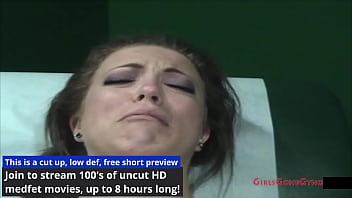 Preview 3 of Girls Fineshed - Irritated VP Carmen Valentina Get Work Physical &amp_ Pisses of Doctor Tampa So He Examines Her Even Slower @ GirlsGoneGyno Reup