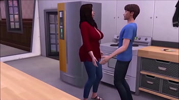 Preview 2 of Vixen Big Tits - Summertime Sims 4 Saga Series Sneek Peek! Debra Rides A Sybian!