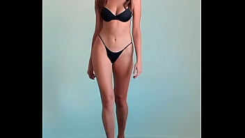 Preview 1 of Naja School Army - Celine Farach bikini