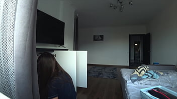 Preview 1 of Milf And Grannys - Wife And Family Friend Fuck On The Couch Before Her Husband Comes Home.Real Cheating