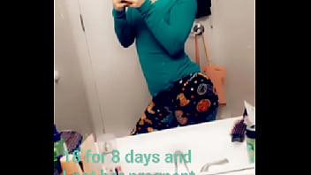 Preview 2 of Lady Attracting Man - Barley 18 pregnant by
