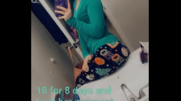 Preview 1 of Lady Attracting Man - Barley 18 pregnant by