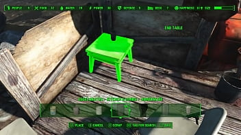 Preview 4 of Hairy Pussy Groped - FALLOUT 4 Hinata the Asian Survivor [Part 11] - Relaxing Time