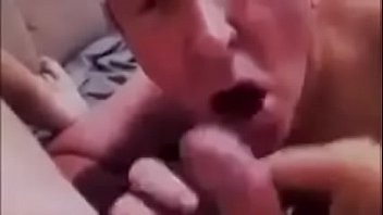 Preview 4 of Russian Famale Spanking - male sucking cock