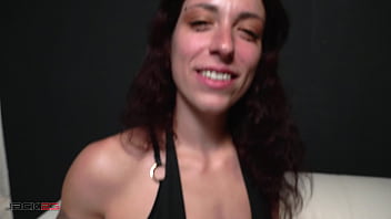 Preview 2 of Physics University - private perv content,  threesome,  rimming, casting,  69,  Hung guy fuck deep and destroys the pussy of two Italian girls friends