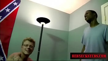 Preview 1 of Driver Showing Cock - White Straight Redneck gets fucked by BBC- RedneckStuds.com