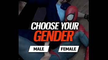 Preview 3 of Sister Sleeping In Bad Bro Sexy - Spidey bang adult 3d game