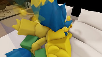 Preview 2 of Poleis - Furry Noob Couple Fucking In a Modern Robloxian House