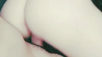 Preview 4 of Amature Doblle Sex - little skinny young woman loves it rough