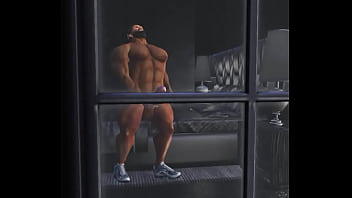 Preview 4 of Tell Me In Wpf - spying on super hunk chris chester thru bedroom window