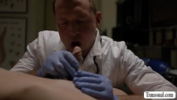 Preview 2 of Kamasutra Hd Film - Skinny trans babe analed by her doctor