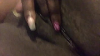 Preview 1 of Onlie Xnxx Video - Black bitch pussy play
