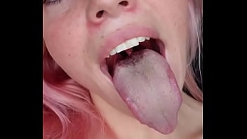 Preview 4 of Mom Suck Me Dry Video - Long tongue