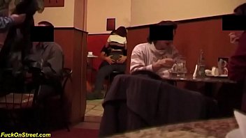 Preview 3 of Mexicano Vestida - b. anal in a public coffee shop