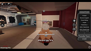 Preview 2 of Sania Fuk Star - UNA PERRA DE ROBLOX Y UN BBC