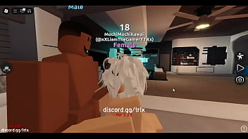 Preview 1 of Sania Fuk Star - UNA PERRA DE ROBLOX Y UN BBC