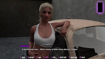 Preview 1 of Com Of Girl - College Kings 2 #13 - Ape Route - Helping The Hot Busty Blonde Girl Selling Her Car