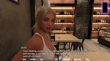 Preview 4 of Com Of Girl - College Kings 2 #13 - Ape Route - Helping The Hot Busty Blonde Girl Selling Her Car