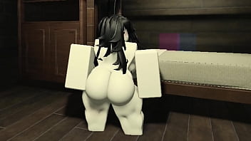 Preview 2 of Dad Mom Caught Son Fuck - Slut Roblox - test video / Puta de roblox,  primer video