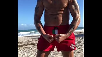 Preview 2 of Pono Latest - LIFEGUARD BEACH BODY PORN STAR