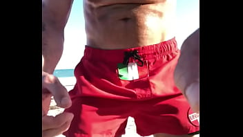 Preview 1 of Pono Latest - LIFEGUARD BEACH BODY PORN STAR