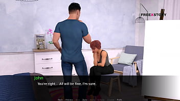 Preview 1 of Jennys Dorm - 20 DuskLight Manor -John Fucks Lemon Inside the Washroom in Doggy Style