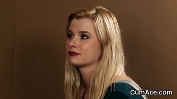 Preview 1 of Www X Mp4 Video Com - Frisky stunner gets cum shot on her face gulping all the charge