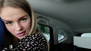 Preview 2 of Sex Movie Nikki Fritz Nude - Fucking a trans doll right in the car in a public place.