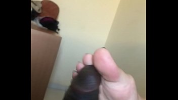 Preview 2 of Lips Kulum - Lorena Feet Job until Pre-Cum @ Hotel For Lovers