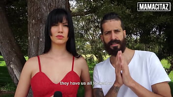 Preview 1 of Edelweisse - MAMACITAZ - (Yenifer Chacon,  Logan Salamanca) - Latina News Reporter Hardcore Fucking With Her Camera Man