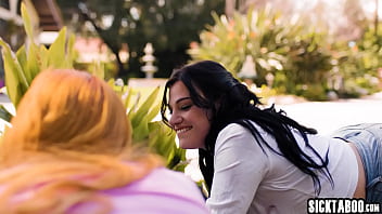Preview 1 of Xxx Blu India - Dirty lesbian sex with naughty MILFs Mona Azar and big tits Lauren Phillips