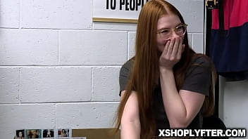 Preview 2 of Chuby Best - Former employee Jane Rogers uses her charms to persuade loss prevention officer Billy Boston to let her go when he caught her shoplifting inside the store.