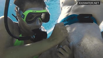 Preview 2 of Wife Sex Amature - Girls underwater having hardcore sex with Polina Rucheyok
