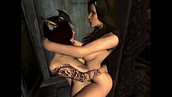 Preview 4 of Hot Big Boobs Milki - Skyrim I Privilegios de ser Thane