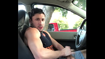 Preview 3 of Sans Culottes Voiture - Scott De Marco Cum in a car - Sborra in macchina