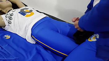 Preview 2 of Xxx Mms Movei - Gozada no manequim com uniforme do col&eacute_gio icj