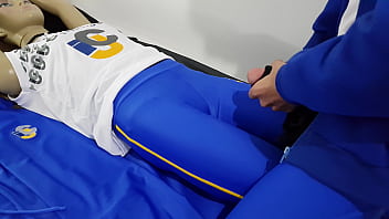 Preview 1 of Xxx Mms Movei - Gozada no manequim com uniforme do col&eacute_gio icj