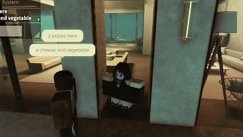 Preview 1 of Cocl Sounding - [ROBLOX CONDO] - The delivery guy came to give me my pizza,  but since I didn&#039_t have any money I let him destroy my ass.