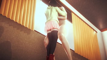 Preview 3 of Vakala - Himawari blowjob an old man