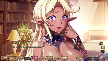 Preview 1 of Public Shoe Lick Cum - Namaiki Dark Elf Sisters,  Cocky Chicks Craving Creampies. 12 part