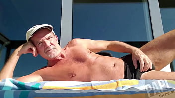 Preview 2 of Joyesporn Step Mom Com - It&#039_s springtime in Buenos Aires and Pervy PapiFachero can enjoy his speedo bulge on his balcony! Love the sun! #speedo #g ...