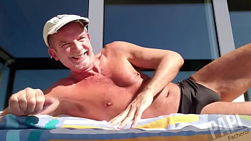 Preview 3 of Joyesporn Step Mom Com - It&#039_s springtime in Buenos Aires and Pervy PapiFachero can enjoy his speedo bulge on his balcony! Love the sun! #speedo #g ...