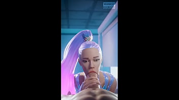 Preview 2 of Goyang Tkw Indonesia - Fortnite blowjob Compilation