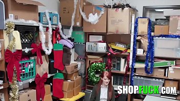 Preview 2 of Jabardasti Hotxxx - Punishing Fuck For Trying To Steal Christmas Gifts - SHOPFUCK