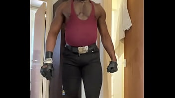 Preview 3 of Free Codefuck - British Black Smoke Flex &amp_ Titplay