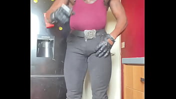 Preview 1 of Free Codefuck - British Black Smoke Flex &amp_ Titplay